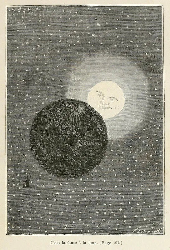 it's the moons fault