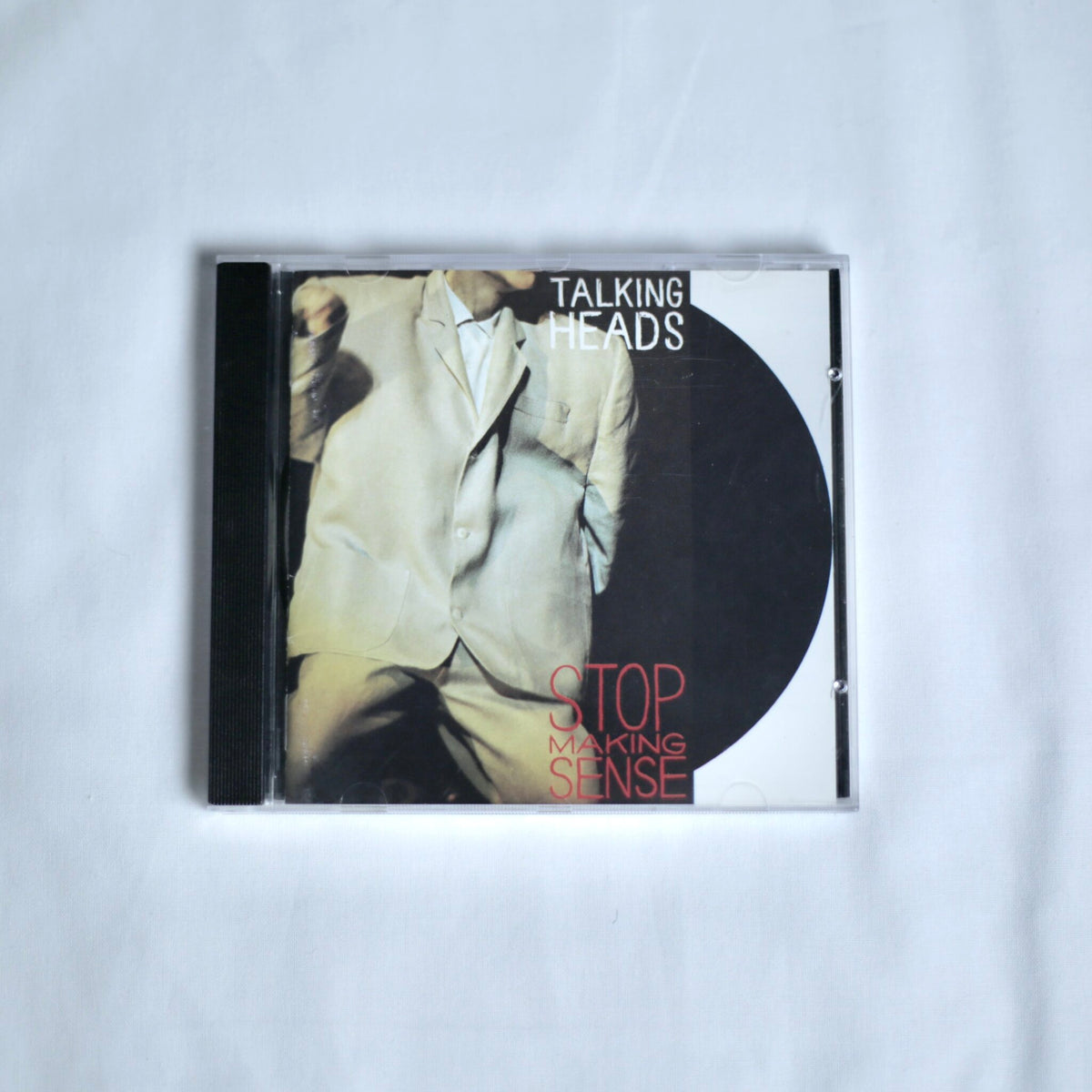 Talking Heads Stop Making Sense CD, front cover