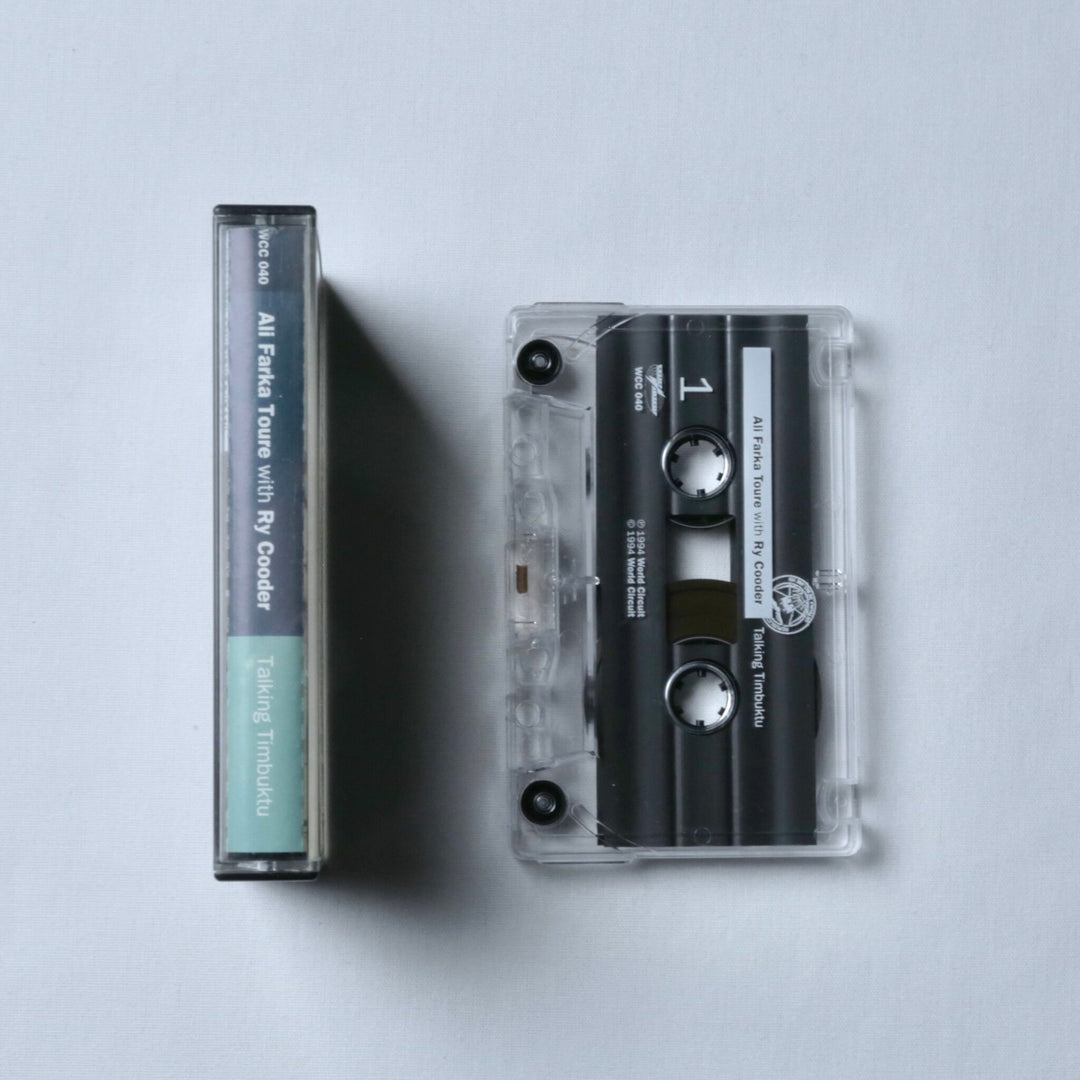 Ali Farka Toure tape on side and cassette itself