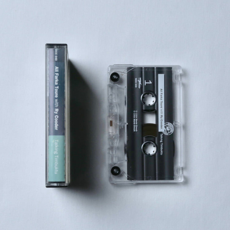 Ali Farka Toure tape on side and cassette itself