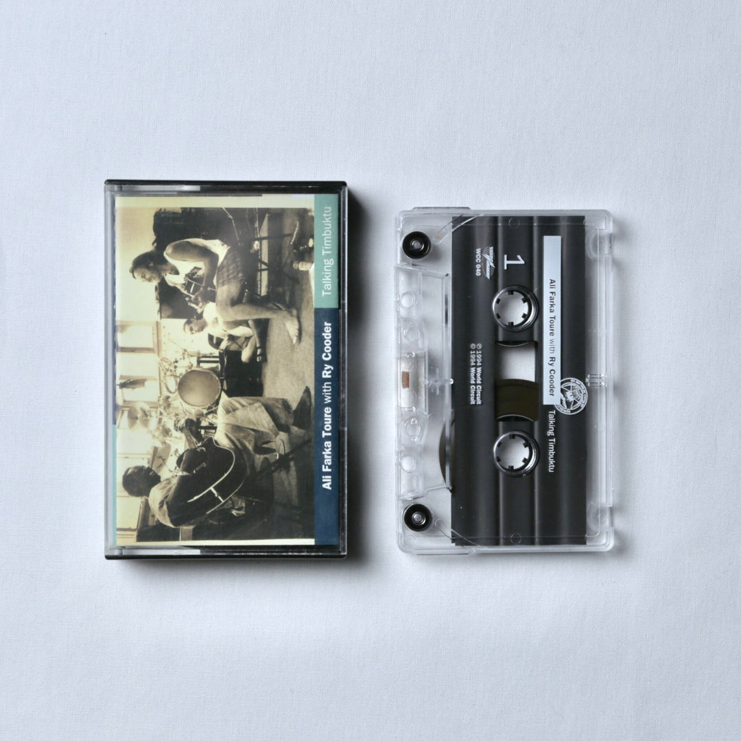 Ali Farka Toure cassette with photograph on cover