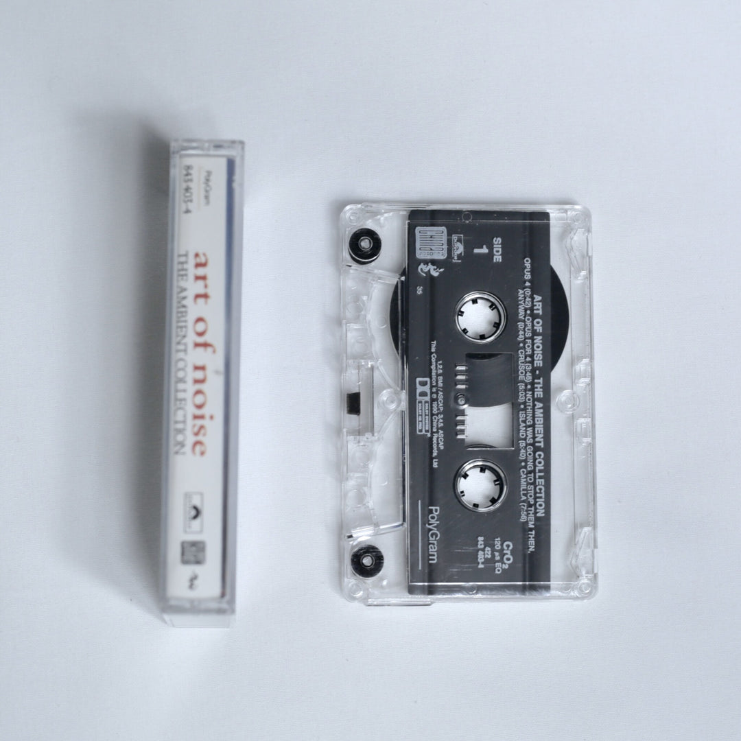 Art of Noise – The Ambient Collection cassette tape spine plus cassette