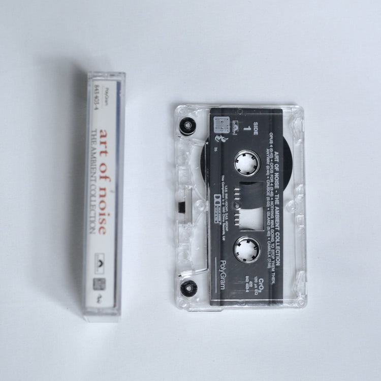Art of Noise – The Ambient Collection cassette tape spine plus cassette