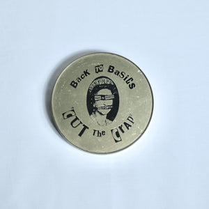 'Back to Basics' Gold embossed CD tin 