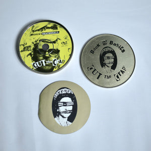 'Back to Basics' Gold printed CD tin 'Cut The Crap'