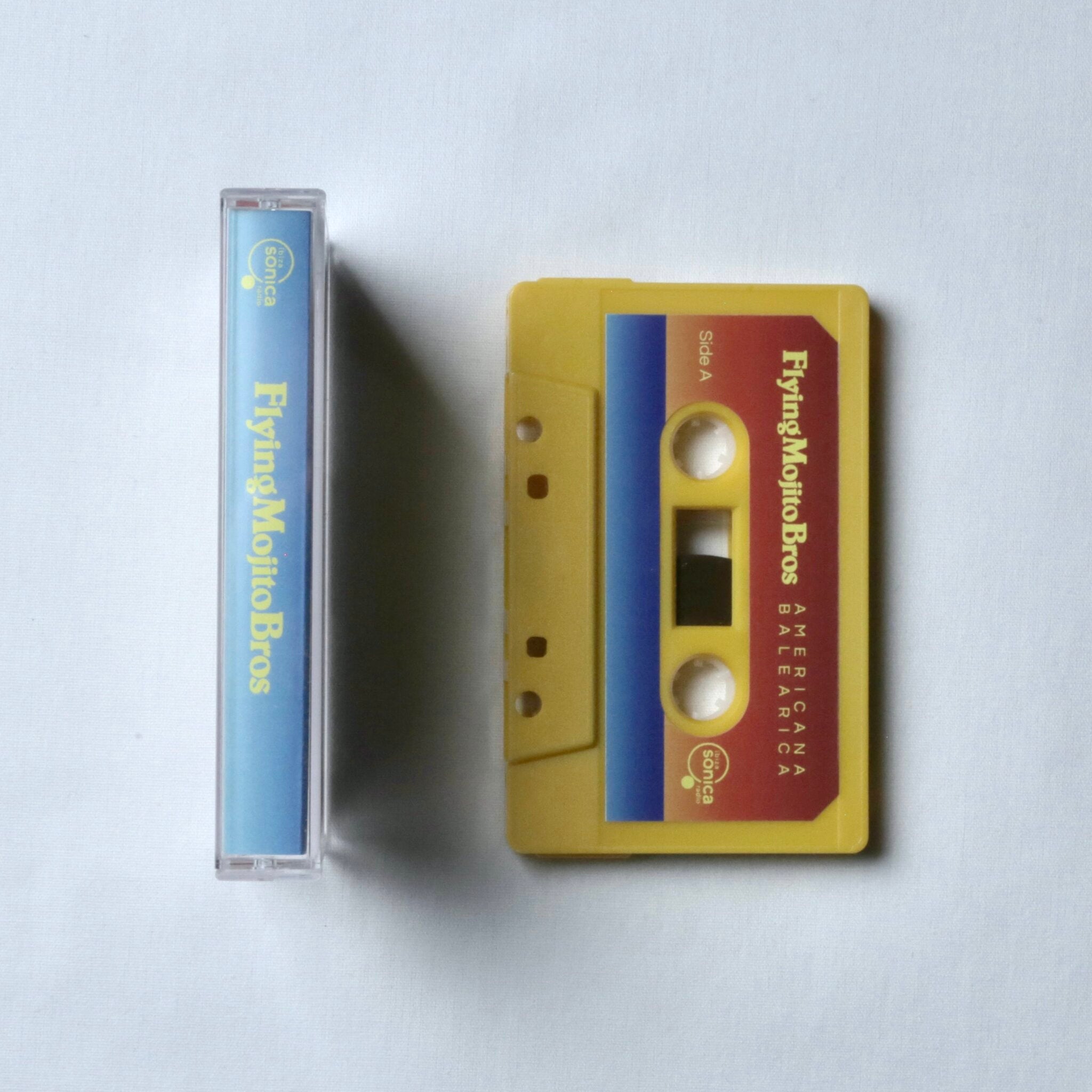 Flying Mojito Brothers tape in yellow blue and red