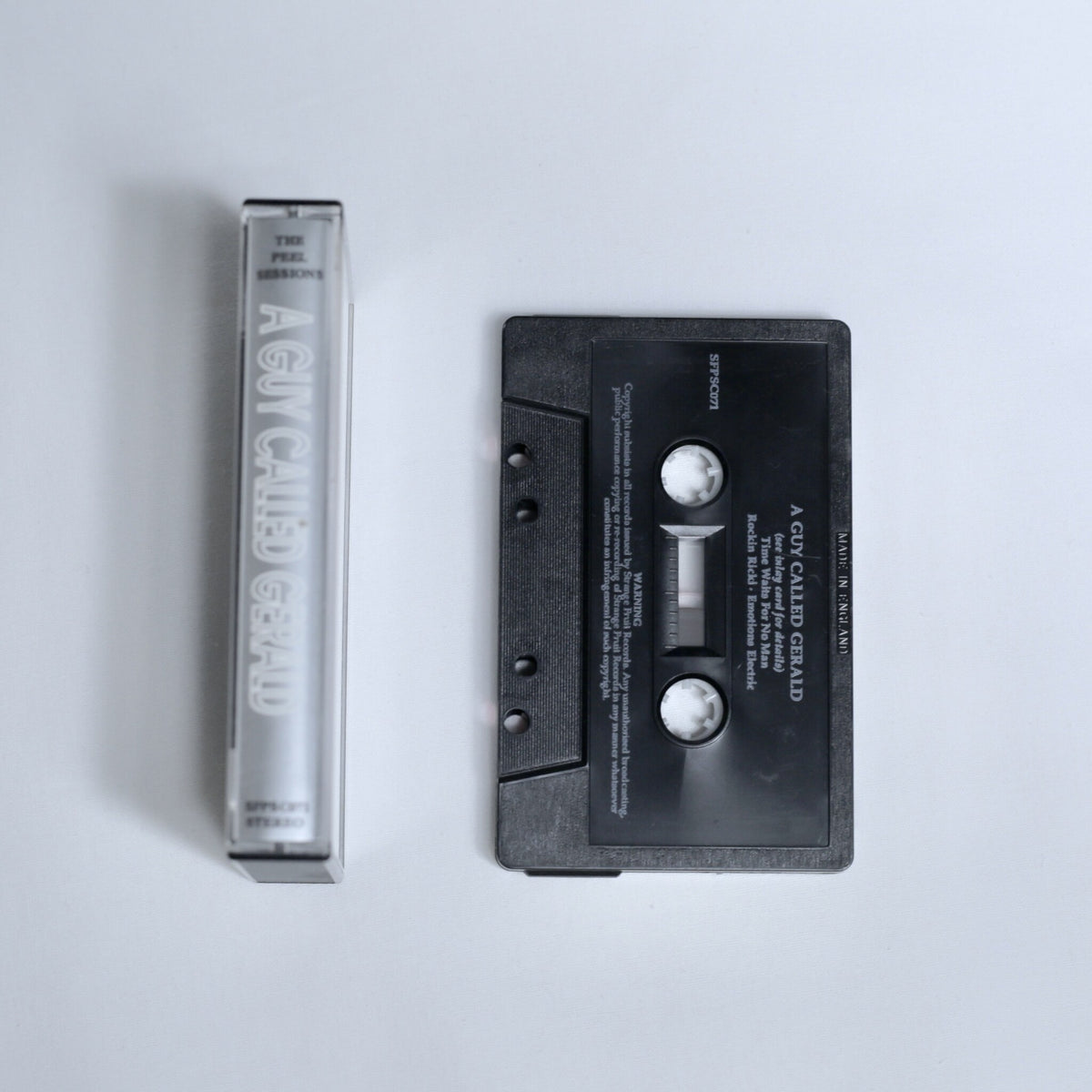 A Guy Called Gerald Peel Sessions cassette spine and tape